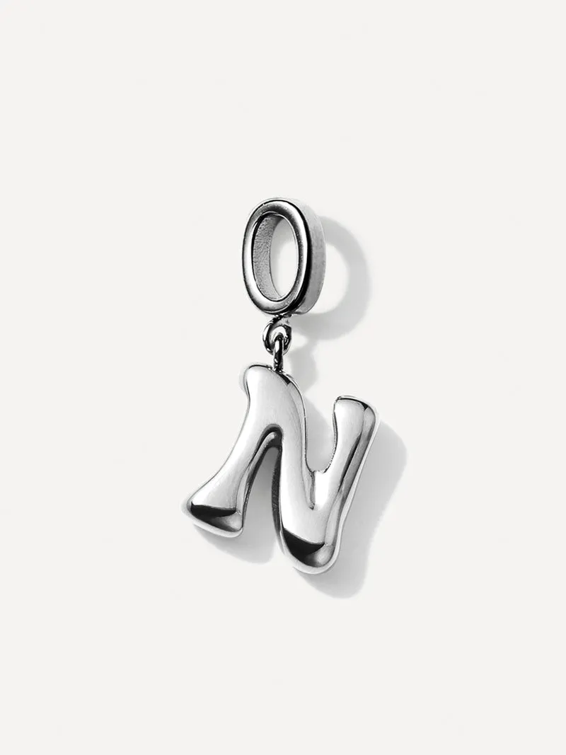 Puffy Letter Ketten-Charms