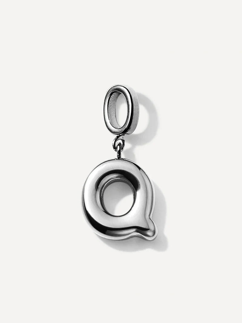 Puffy Letter Ketten-Charms