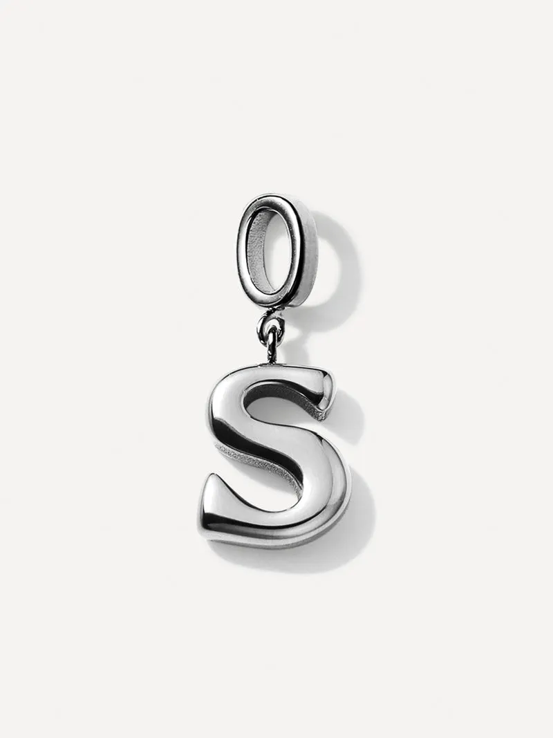 Puffy Letter Ketten-Charms