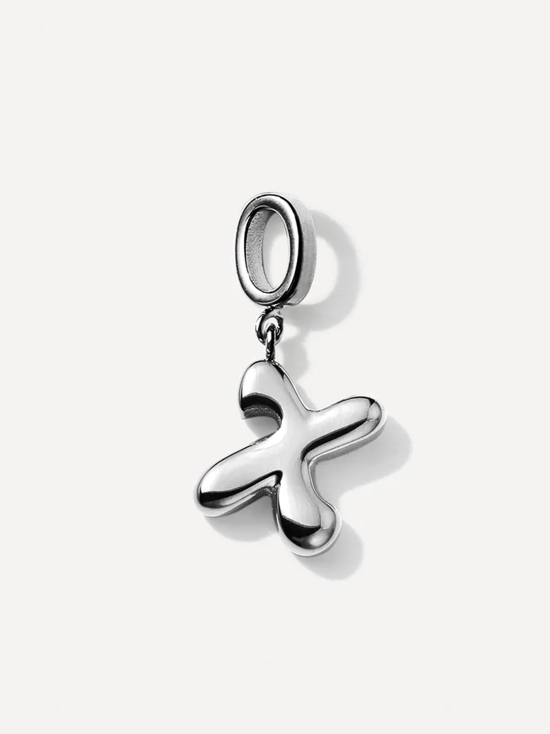 Puffy Letter Ketten-Charms