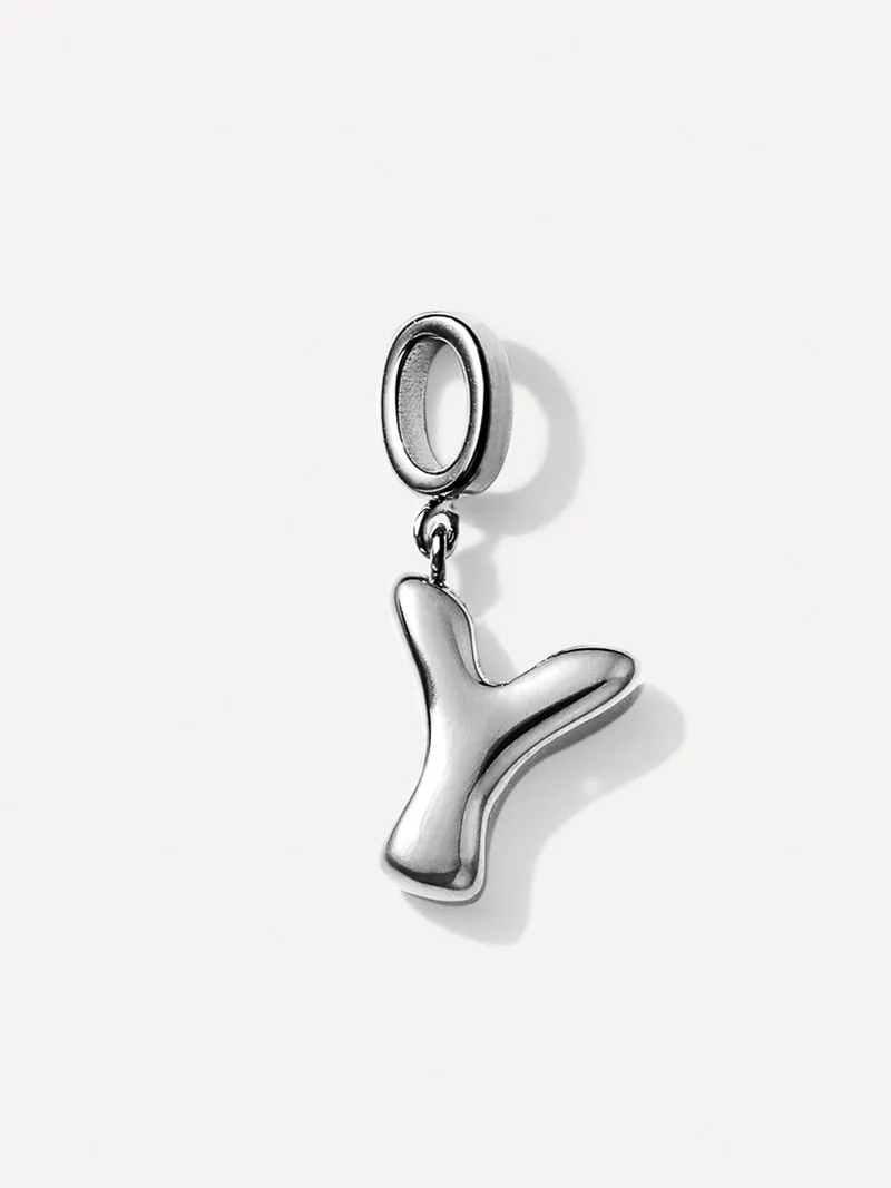 Puffy Letter Ketten-Charms