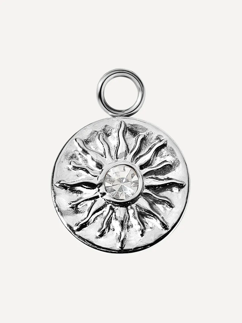 12,5x12,5mm Sunlit Spark Ohrring-Charm