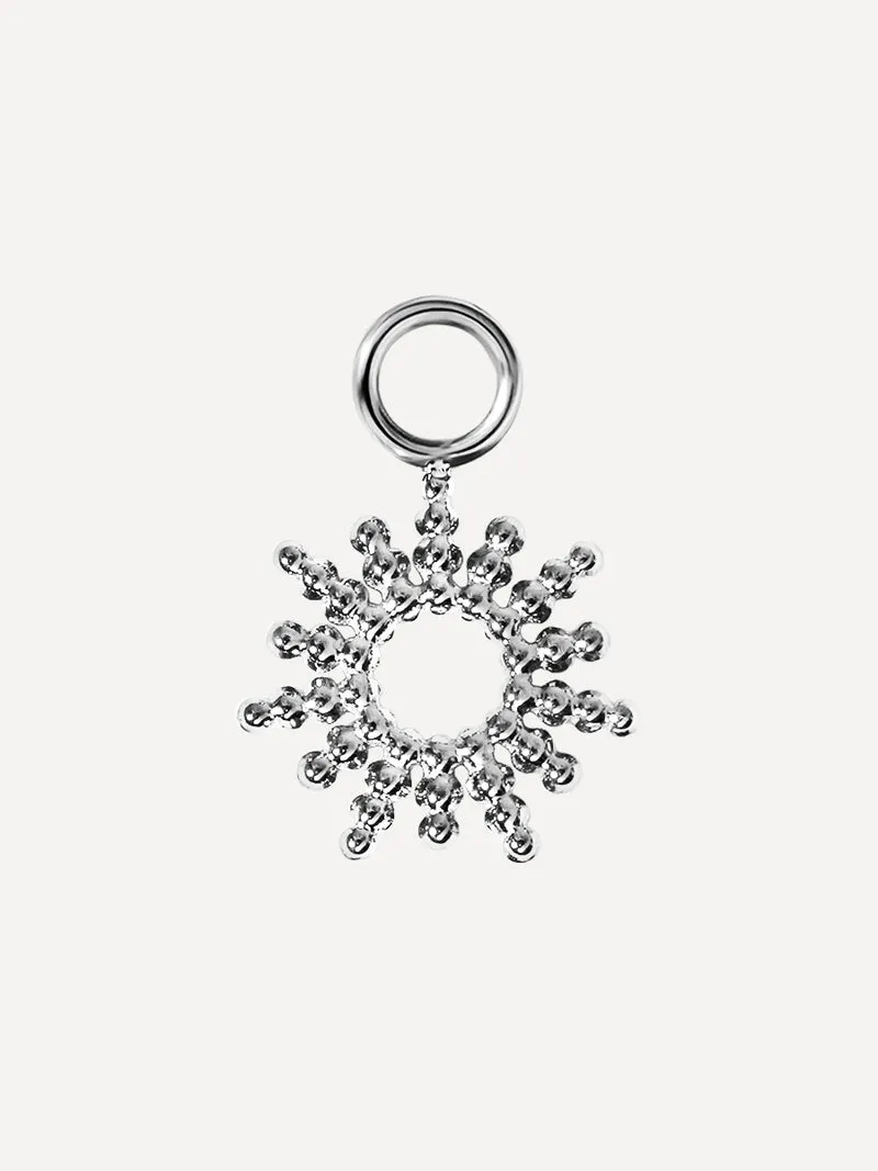 10,2x9,5mm Sunray Ohrring-Charm