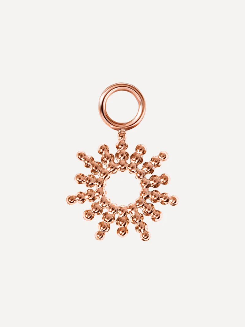 10,2x9,5mm Sunray Ohrring-Charm