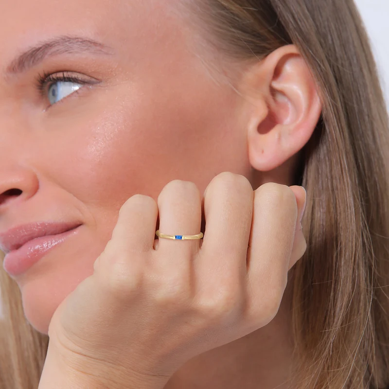 Ring | Saphir ( Blau )