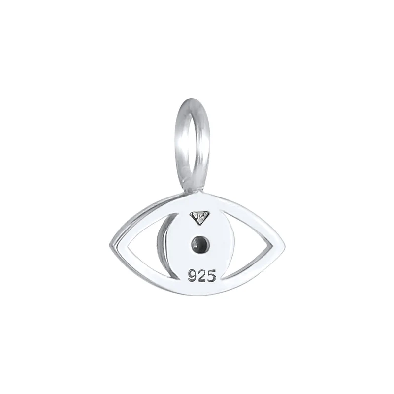 Anhänger Evil Eye | Mit Kristallen von Swarovski® (Weiß)
