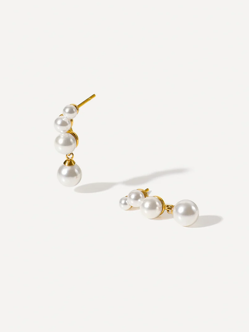 Pearly Stacks Ohrringe