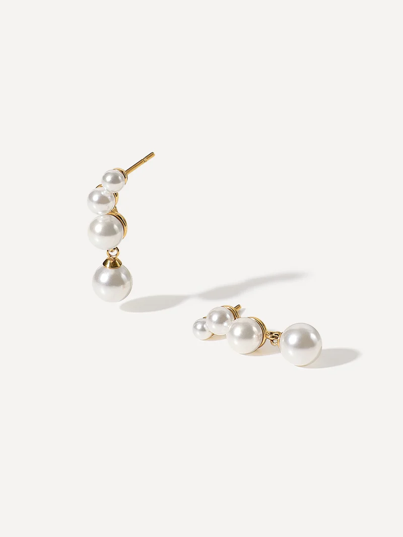 Pearly Stacks Ohrringe