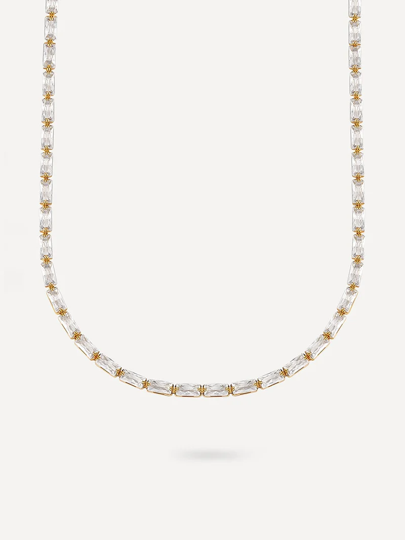 Rectangle Shining Kette