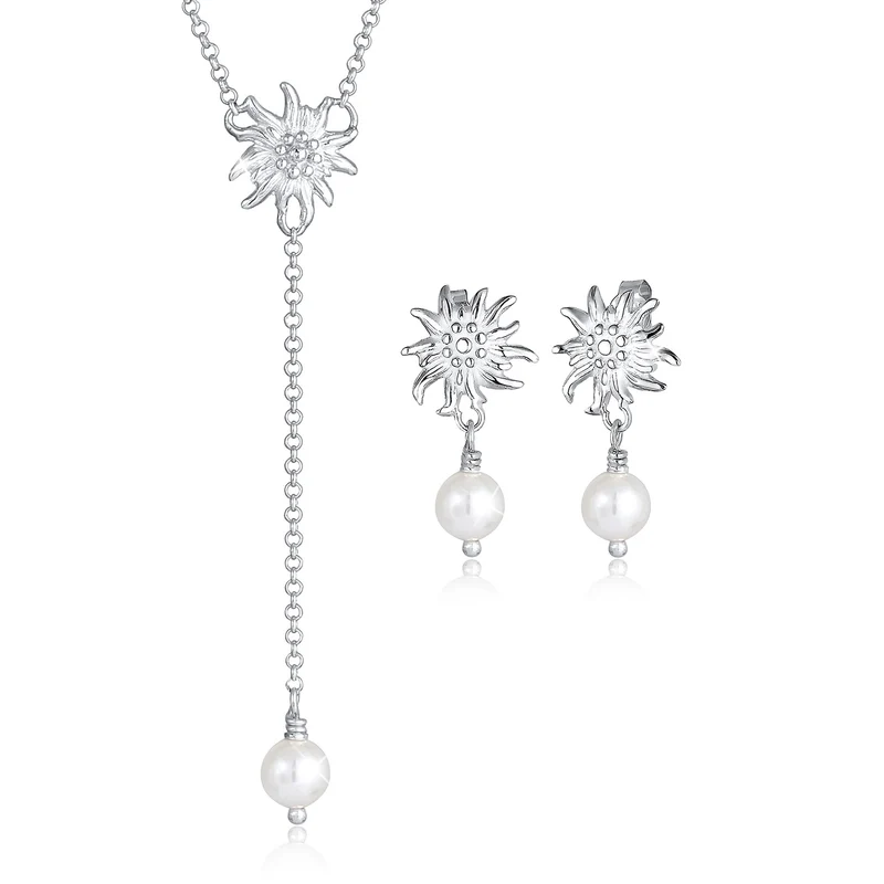 Halskette Edelweiss | Perle