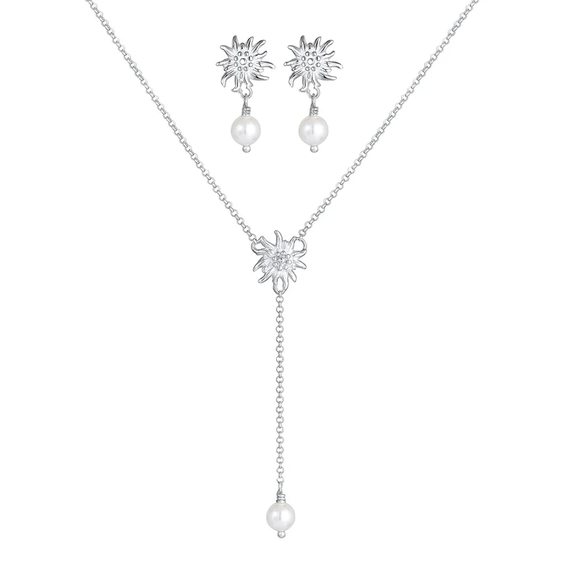 Halskette Edelweiss | Perle