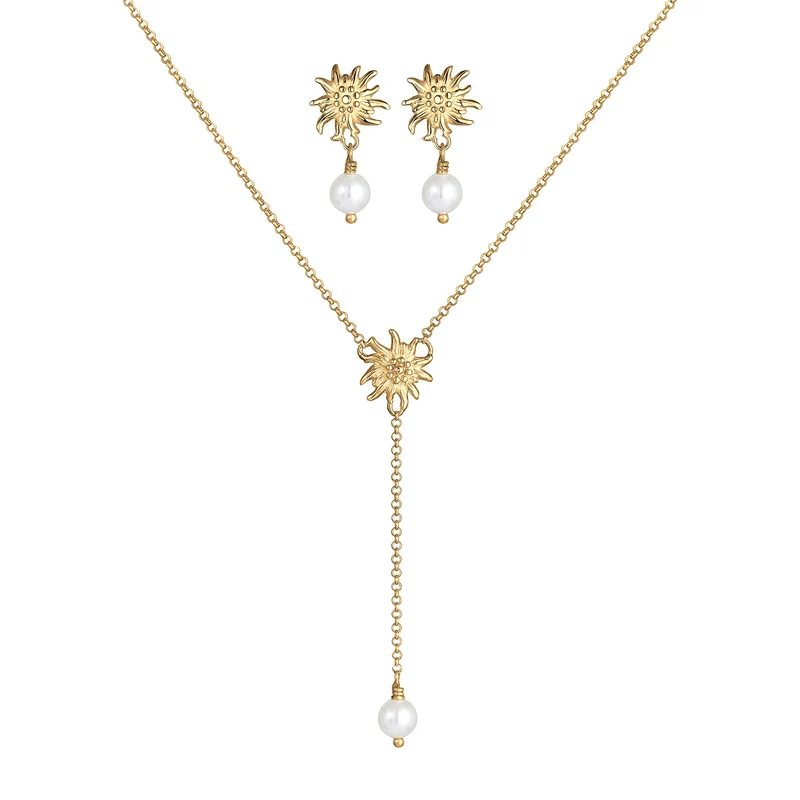 Halskette Edelweiss | Perle