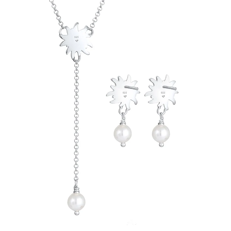 Halskette Edelweiss | Perle