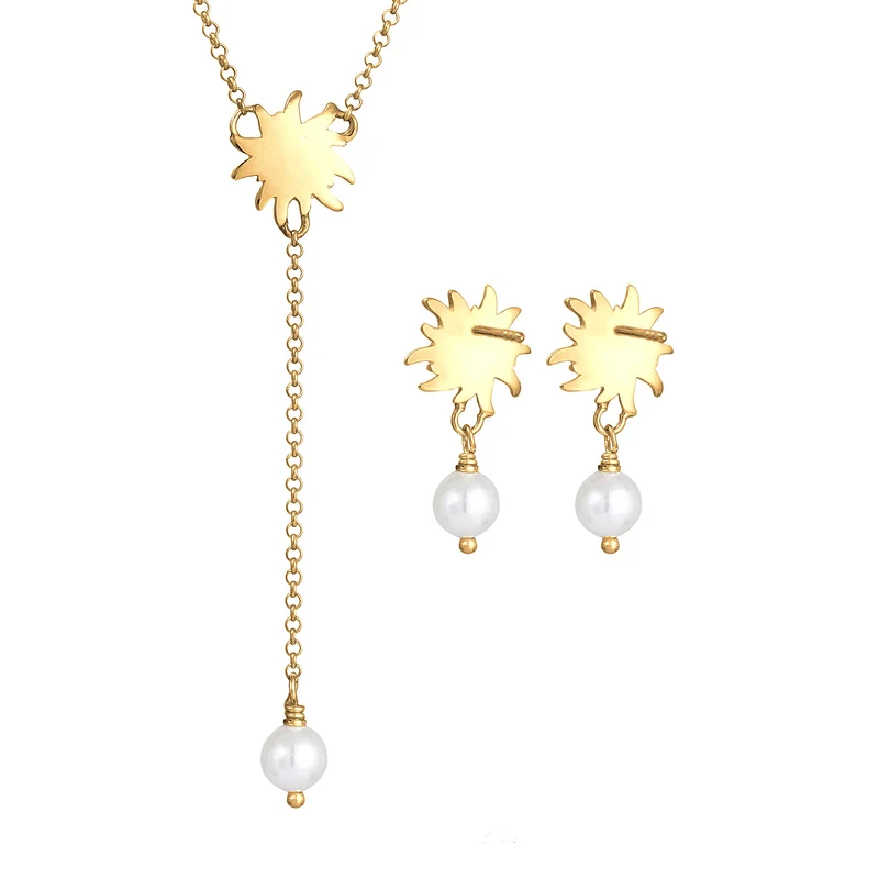 Halskette Edelweiss | Perle