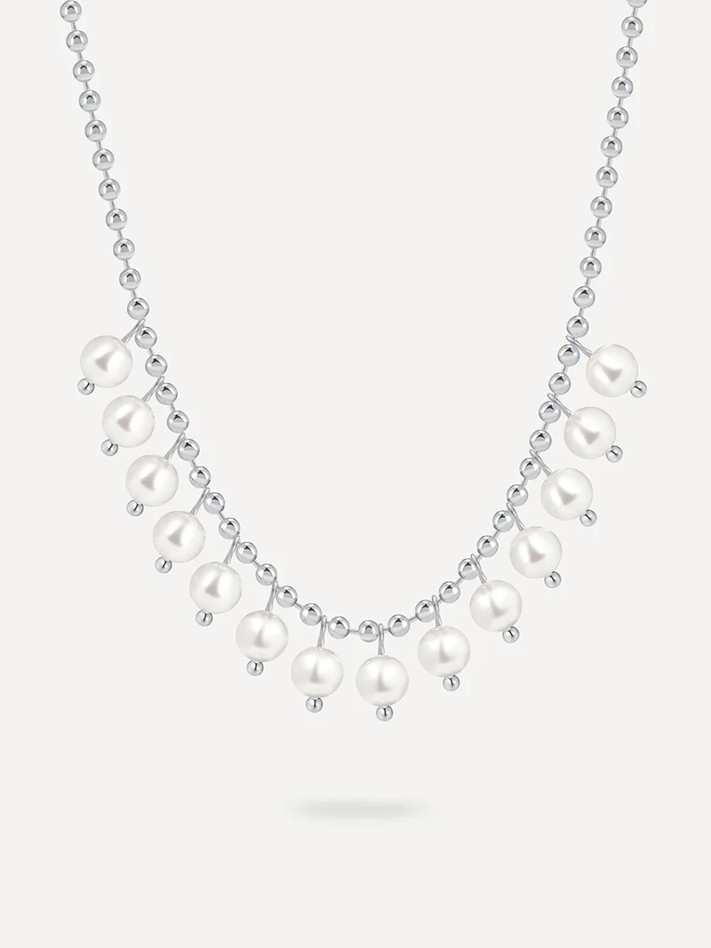 Spherical Art Pearls Kette