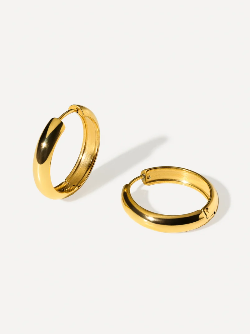 25mm Pure Circle Large Ohrringe