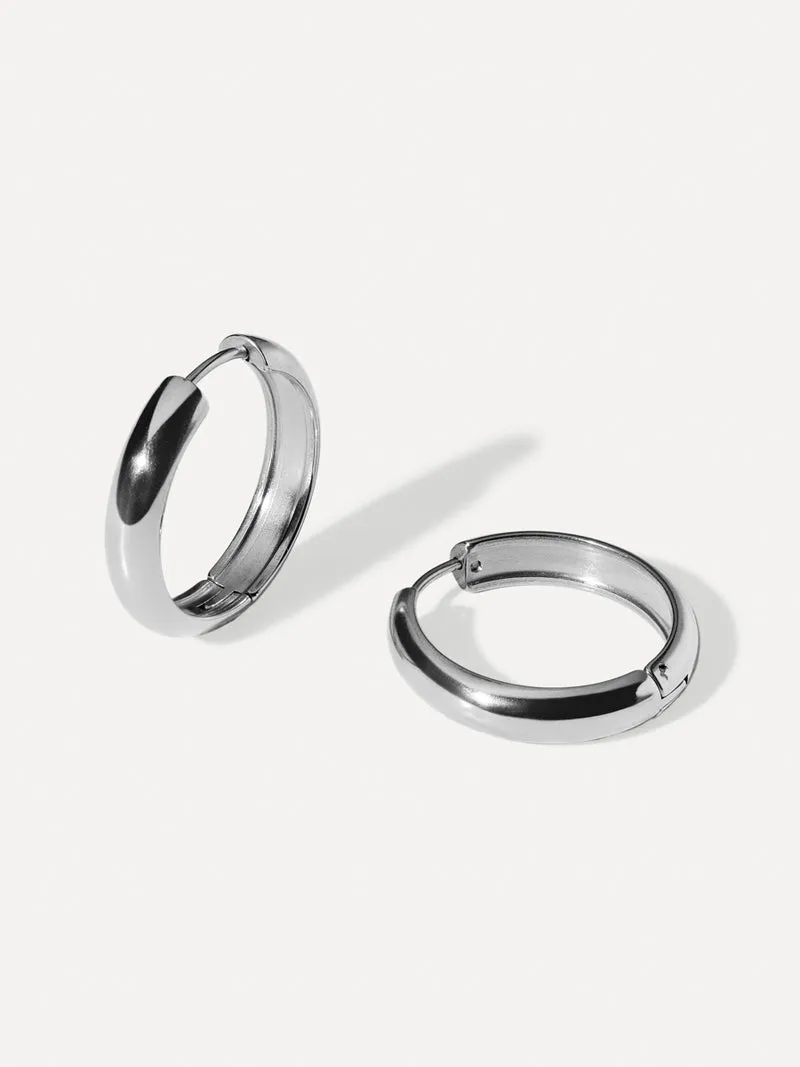 25mm Pure Circle Large Ohrringe