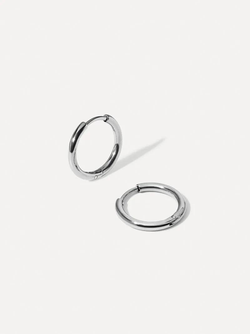 16mm Minimal Hoop Ohrringe
