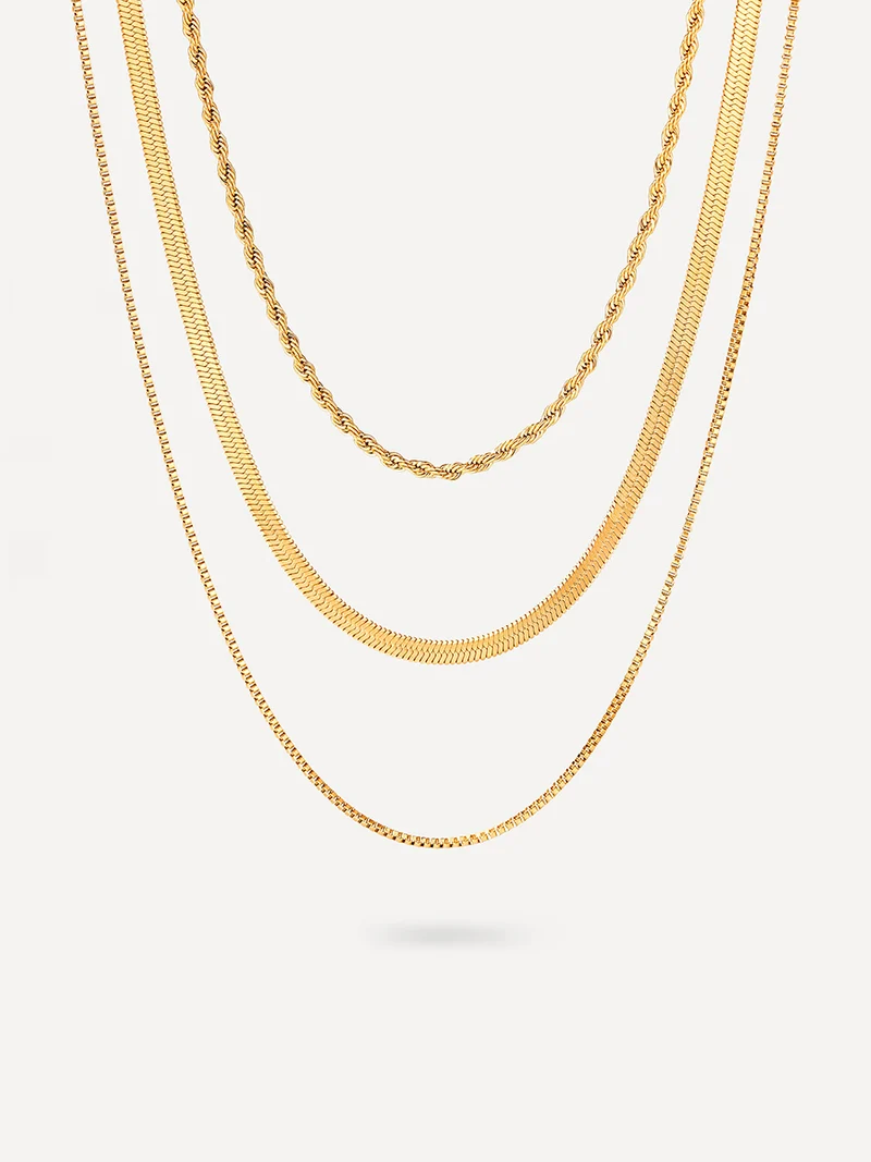 Trio Layered Kette