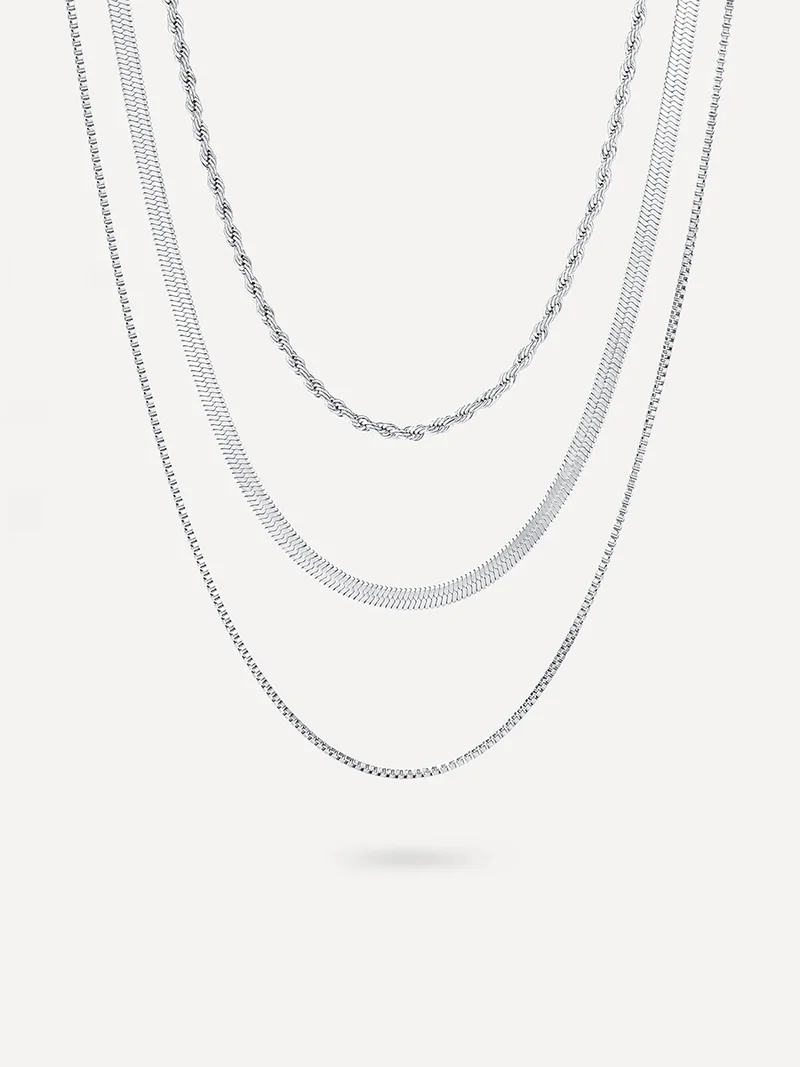 Trio Layered Kette