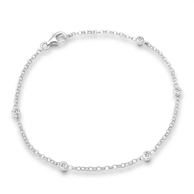 Armband | Mit Kristallen von Swarovski® (Weiß)