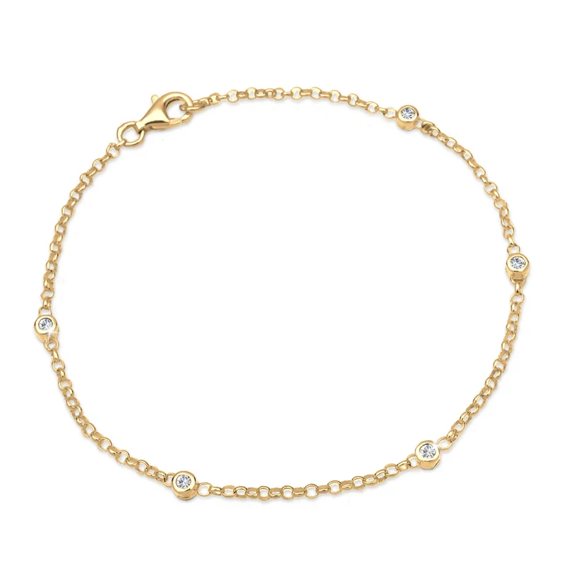 Armband | Mit Kristallen von Swarovski® (Weiß)