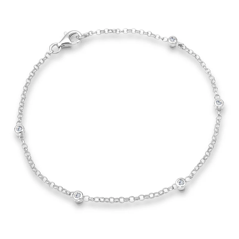 Armband | Mit Kristallen von Swarovski® (Weiß)
