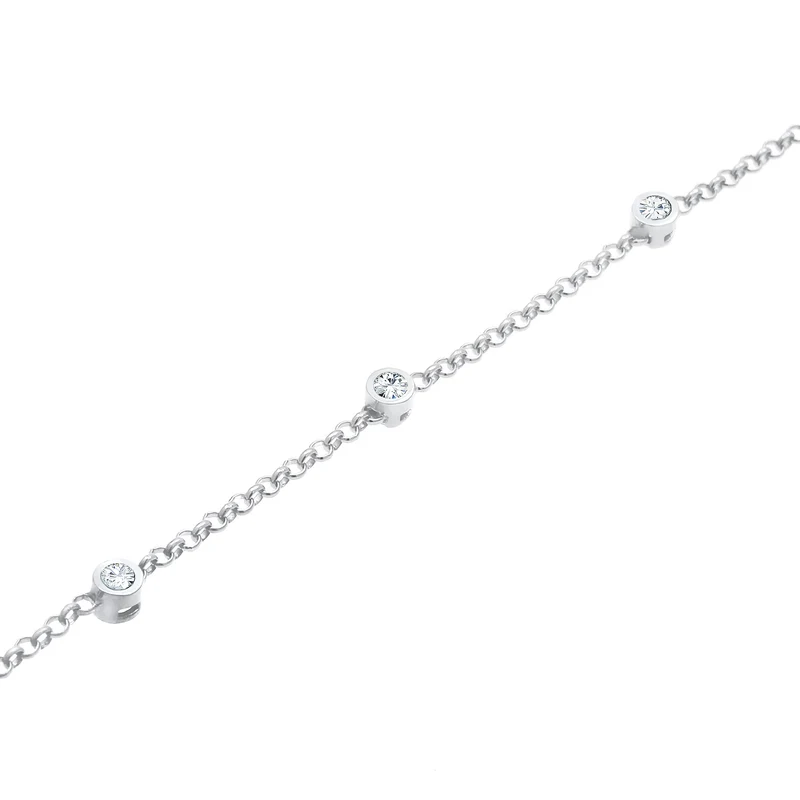 Armband | Mit Kristallen von Swarovski® (Weiß)