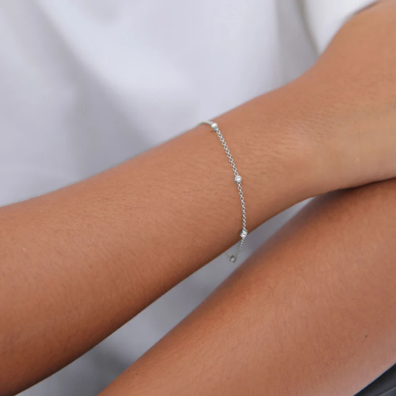 Armband | Mit Kristallen von Swarovski® (Weiß)