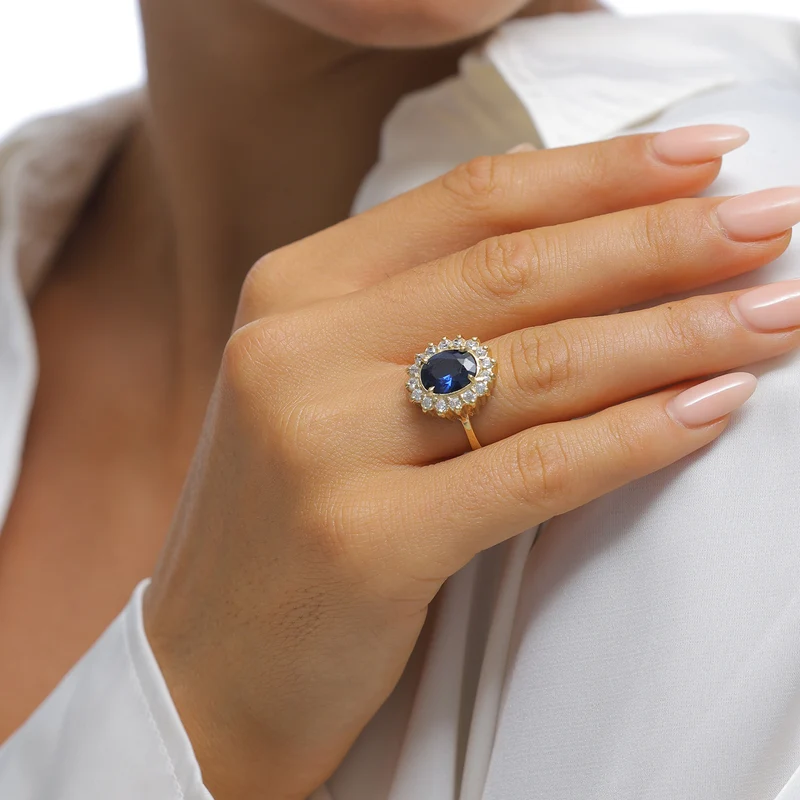 Ring | Saphir ( Blau )