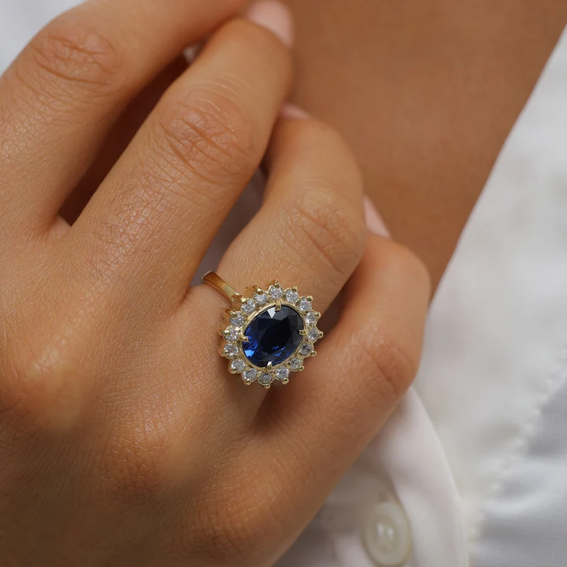 Ring | Saphir ( Blau )