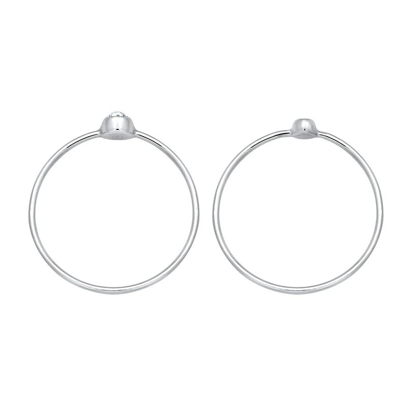 Solitär-Ring | Kristall ( Weiß )