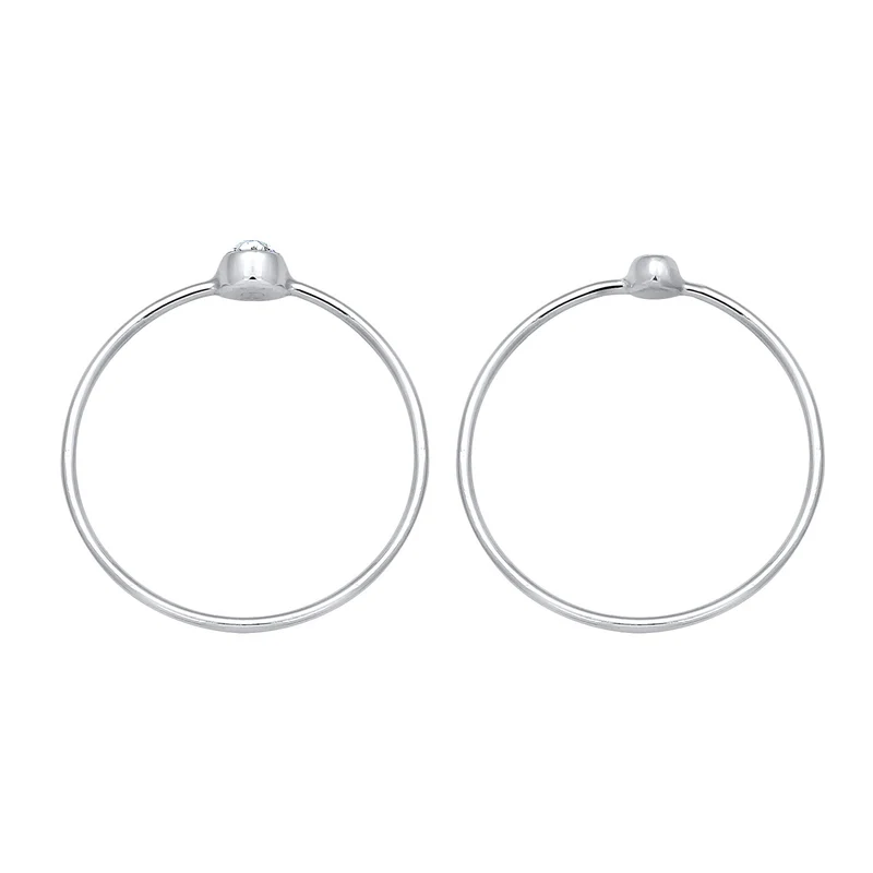 Solitär-Ring | Kristall ( Weiß )