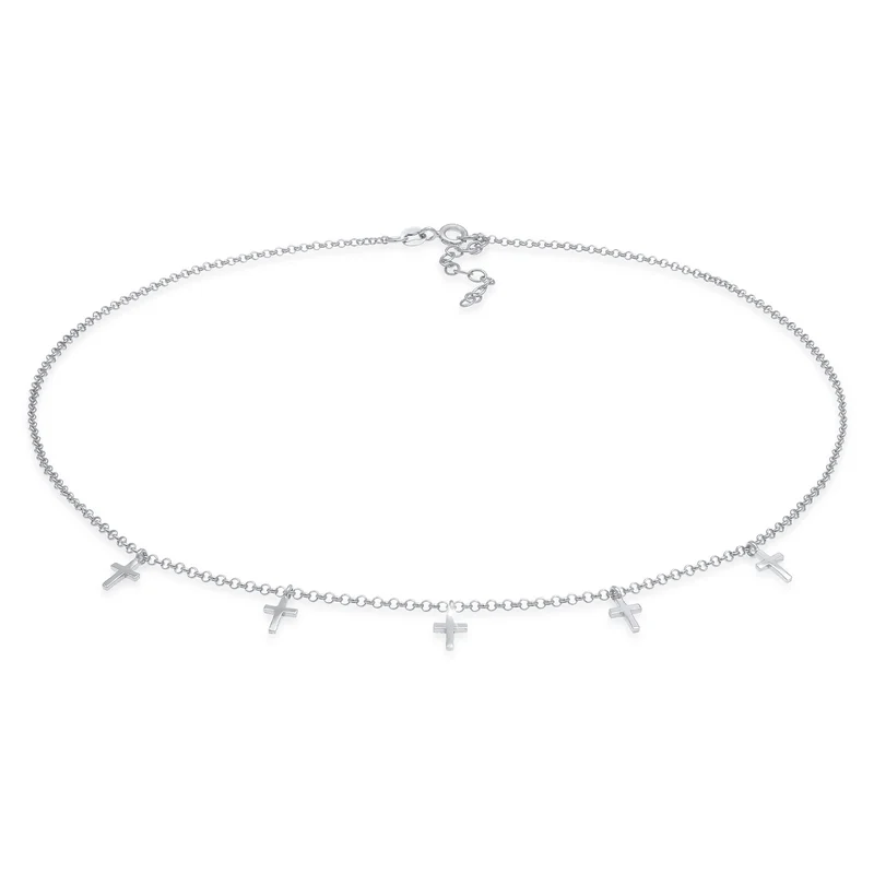Choker Kreuz Anhänger