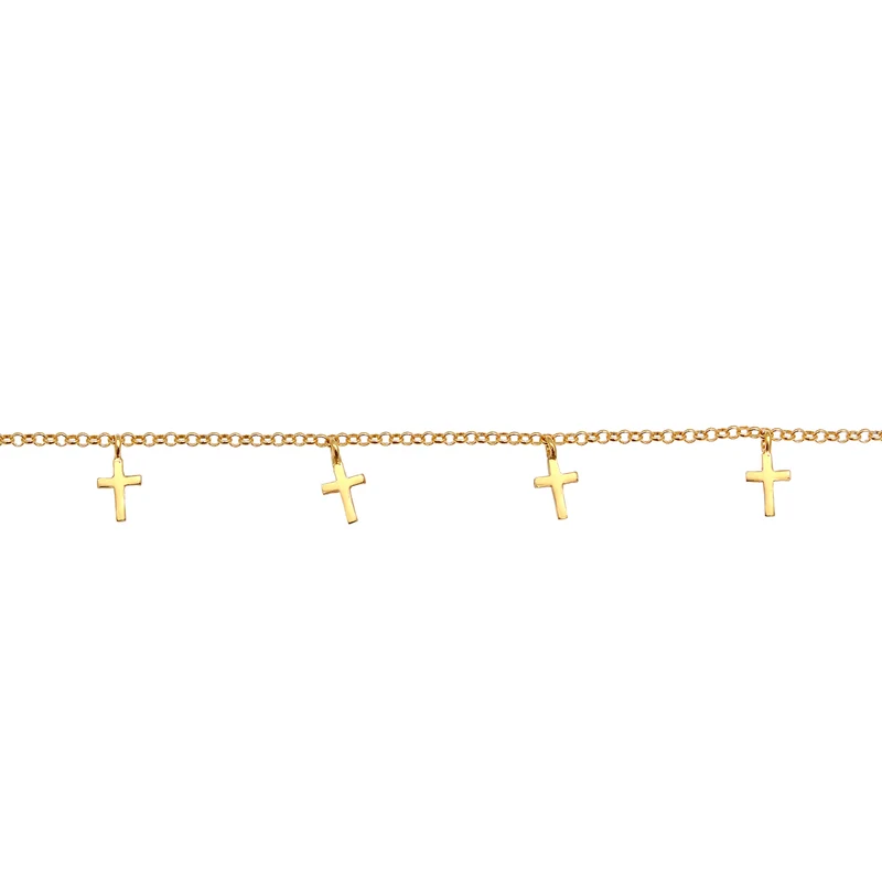 Choker Kreuz Anhänger