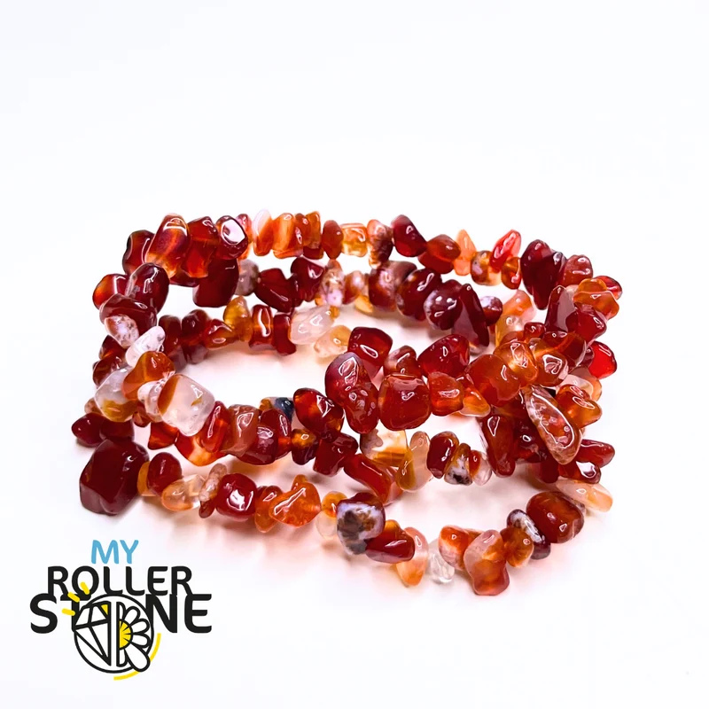 Armband mit Karneolsplittern