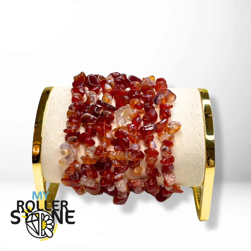 Armband mit Karneolsplittern