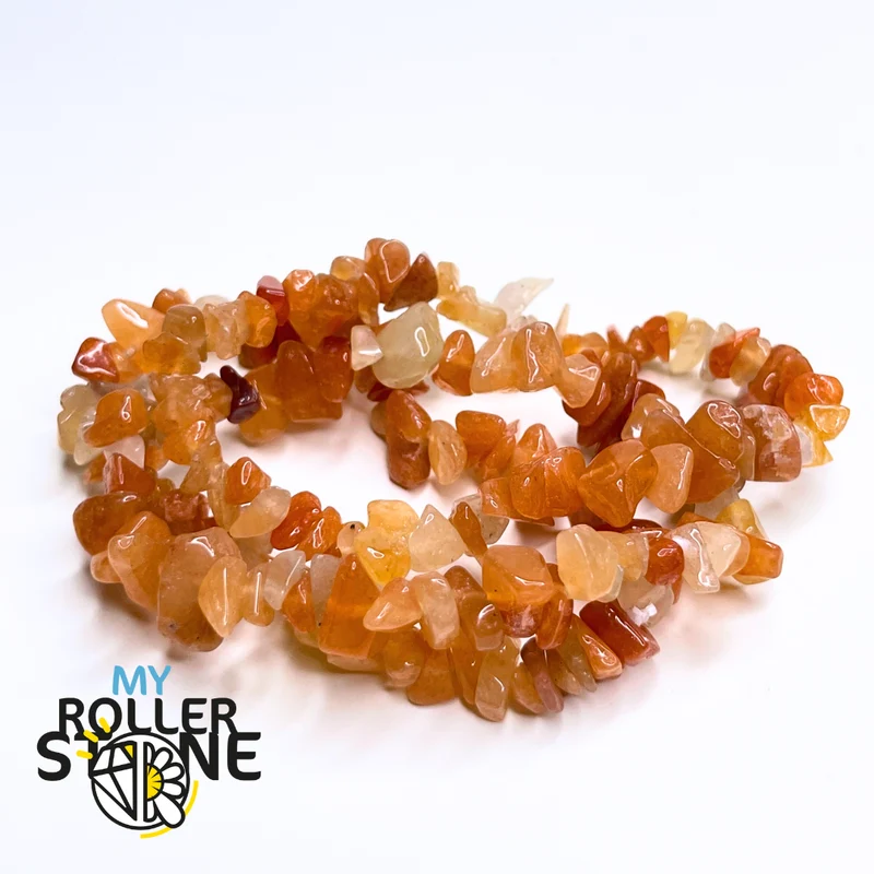 Chips-Armband aus rotem Aventurin