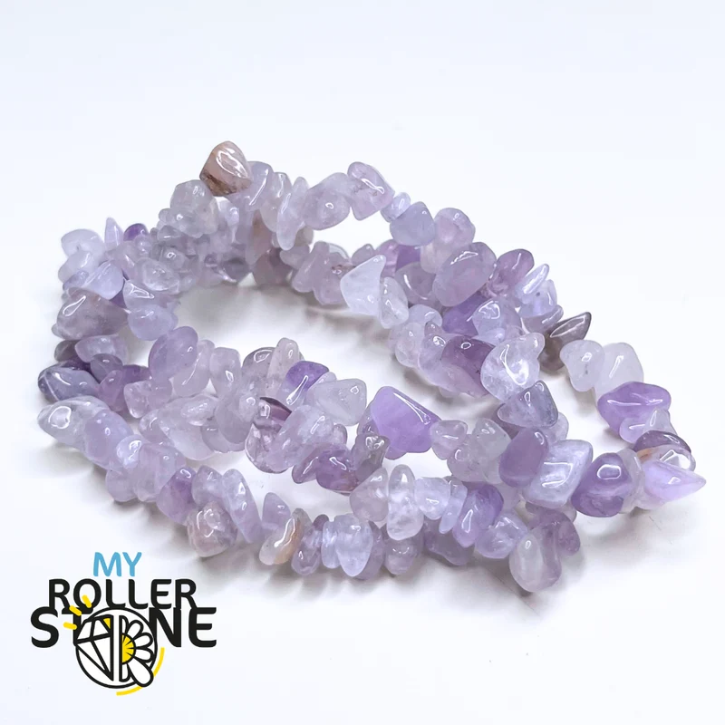 Amethyst-Lavendel-Chips-Armband