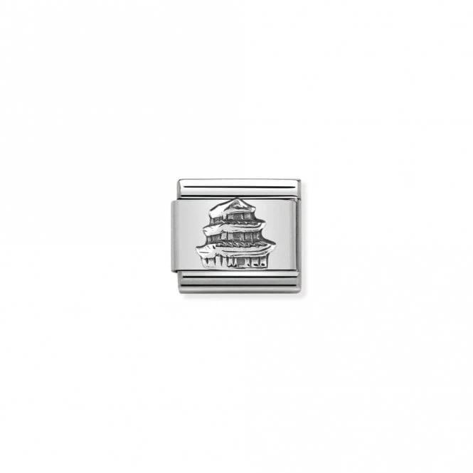 Classic Silver Pagoda Travel Charms