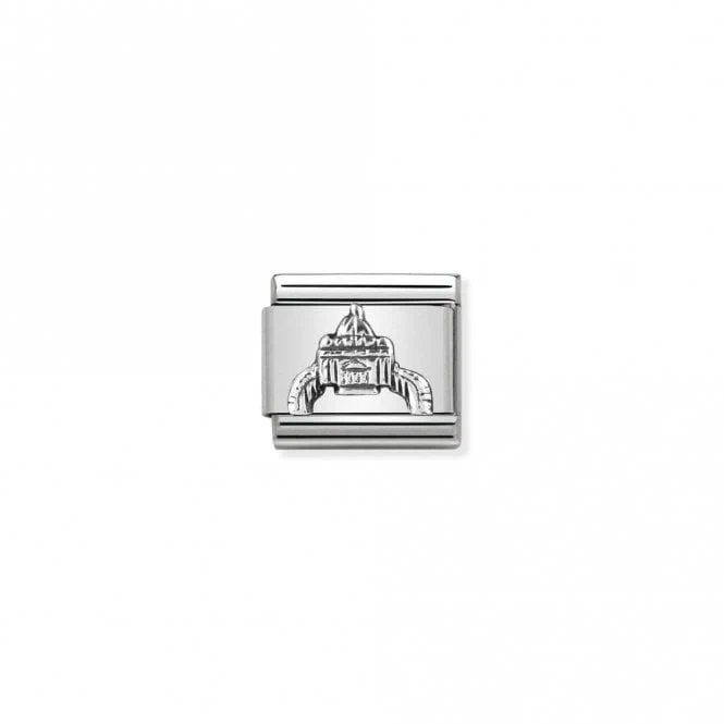 Classic Silver St. Peter's Square Travel Charms