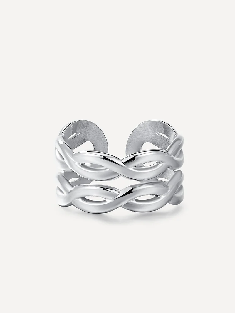 Double Twist Ring