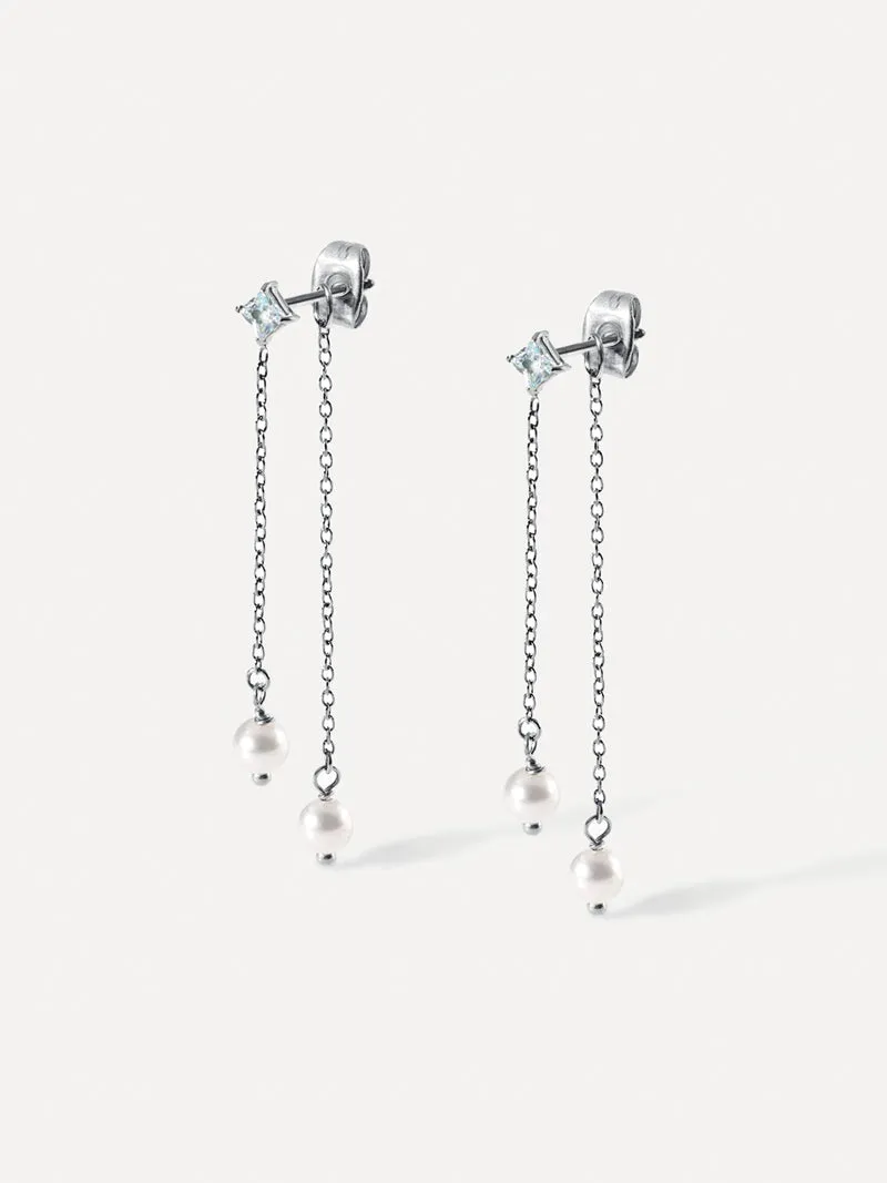 Dangling Pearl Ohrringe