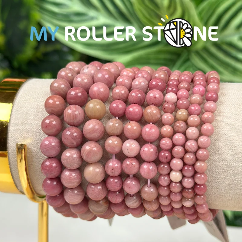 Rhodonit-Armband 5A