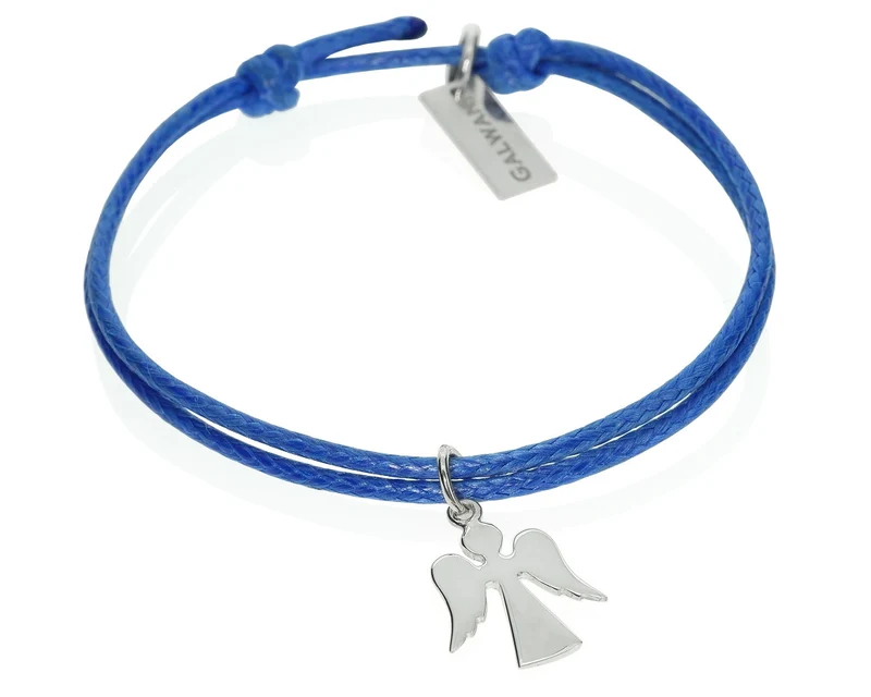 ARMBAND MIT ENGEL FÜR KINDER, SCHUTZENGEL SILBER, SCHMUCK TAUFE