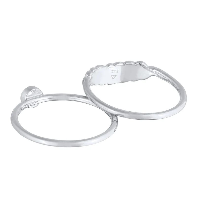 Ringset | Howlith ( Türkis )