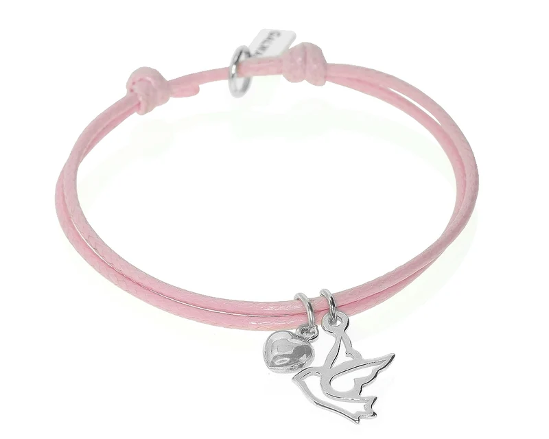 KINDERSCHMUCK TAUBE, ARMBAND ZUR TAUFE, TAUFARMBAND