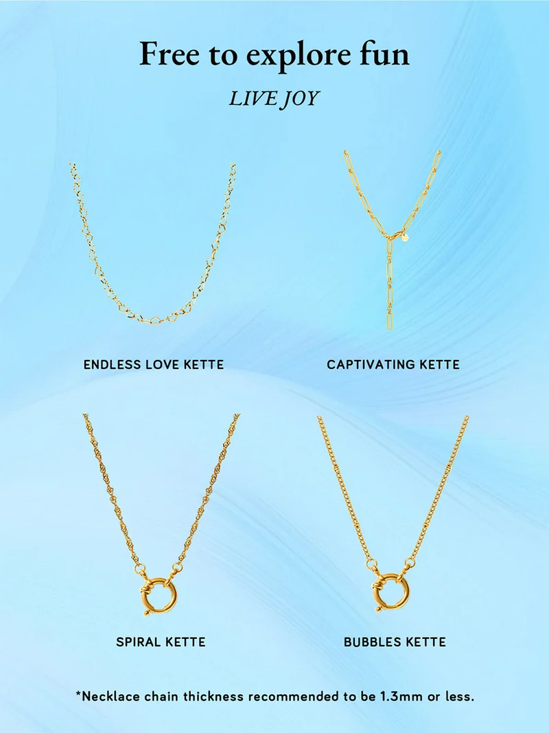 Classic Letter Ketten-Charms