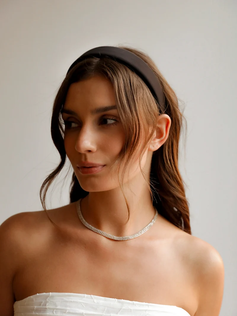 Elegant Black Haarreif