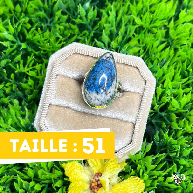 925 Silber Ring Jaspis K2 #2